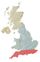 Weather alert status for Southeast England