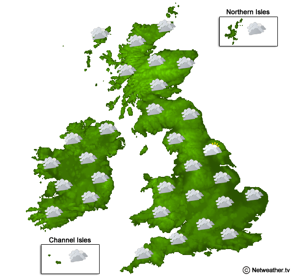 5 Day Weather Forecast UK Weather Map Netweather.tv