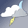 72% Chance of Thunderstorm